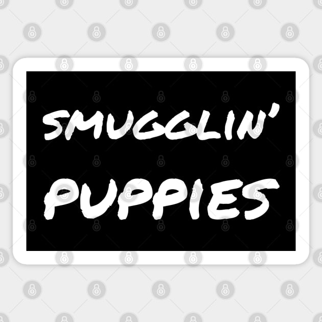 Smugglin' puppies Sticker by robertkask